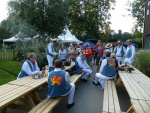 5. Getting ready to perform at West Berks Brewery.JPG